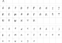 字魂19号，行云飞白体字体下载，字魂19号，行云飞白体字体免收费下载安装